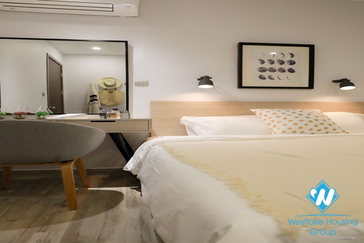 A Brandnew Modern Good Quality one bedroom apartment for rent in Ba Dinh